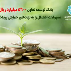 بانک توسعه تعاون 5600 میلیارد ریال تسهیلات به مددجویان نهاد های حمایتی پرداخت کرد